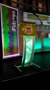 Perspex lectern
