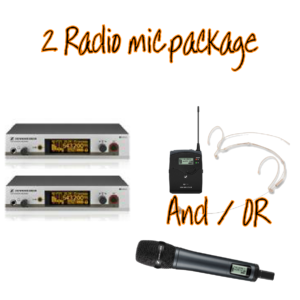2x Radio Microphone Package
