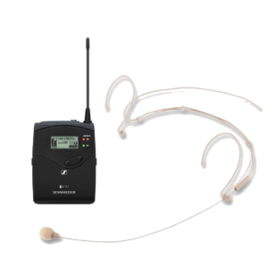 Sennheiser Thin headset transmitter with beltpack
