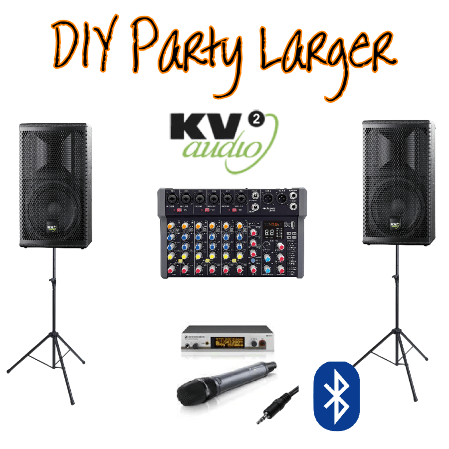 DIY party larger system